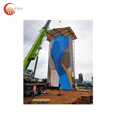 China Professional Bouldering Wall Panels Waterproof Outdoor Rock Wall Customized Color for sale