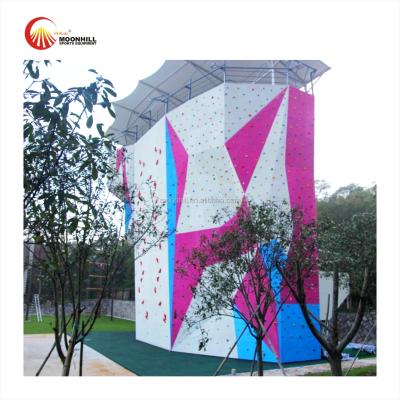 China Amusement Kids Climbing Wall Anti Corrosion Rock Climbing Wall Indoor Outdoor for sale