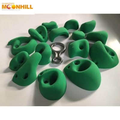 China Kids Climbing Hand Holds Lightweight Rock Climbing Stones For Park for sale