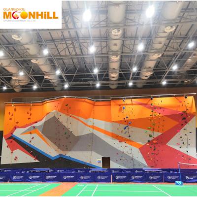 China Gym Boulder Climbing Wall Training Adult Kids Rock Climbing Wall For Sports Park for sale