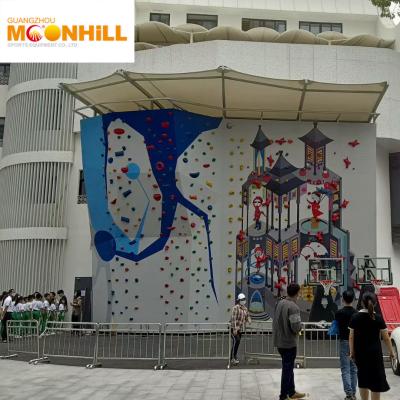 Chine Customized Resin Outdoor Climbing Wall Long Lasting Cloud Storage For Businesses à vendre