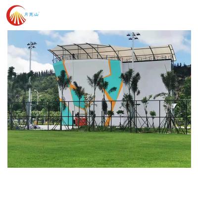 China Resin Composite Panels Boulder Climbing Wall With Safety Features zu verkaufen