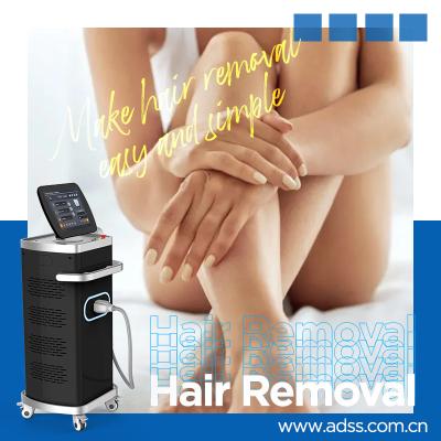 China Vertical Diode Laser Hair Removal Machine Price 1200w 2400W 2 Years Warranty for sale