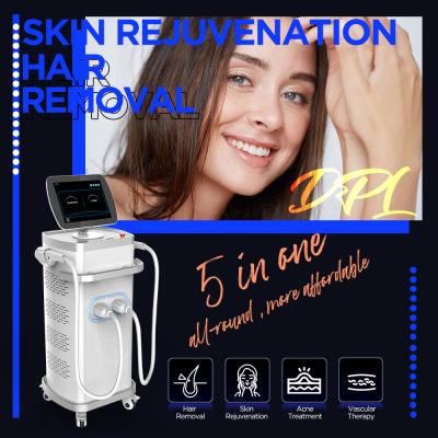 China Hot Multifunction OPT SHR IPL Machine , OPT IPL Skin Rejuvenation Machine for sale