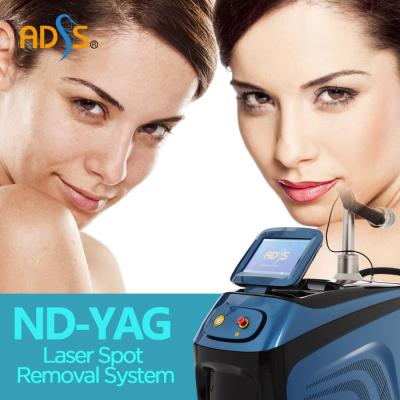 China Nd Yag Alexandrite Laser Machines 532nm  650nm Q Switch Laser Tattoo Removal Machine for sale