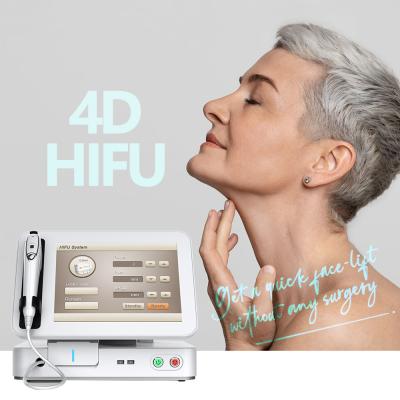 China 2 In 1 HIFU Machine High Intensity Focused Ultrasound Machine With 15 Inch Color Touch for sale