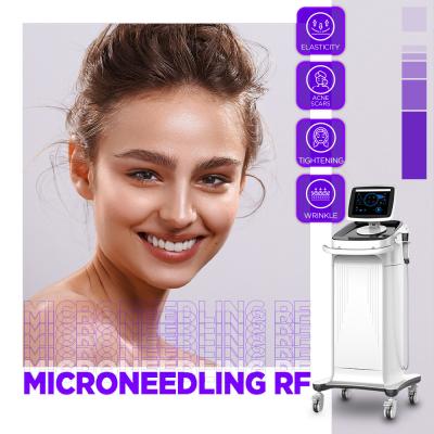 China 1MHz Skin Rejuvenation Machine Stationary Fractional Microneedle RF System For Salon for sale