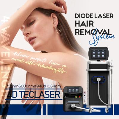 Κίνα 2024 Τελευταία High Power Diode Laser 808 Nm Diode Laser Αποτρίχωση μαλλιών Εγγύηση για όλη τη ζωή προς πώληση