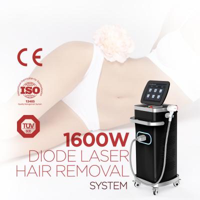 Cina LCD 755nm+808nm+1064nm Diode Laser Hair Removal Machine With Medical CE in vendita