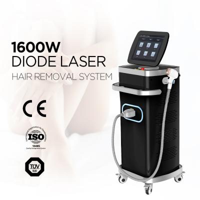 China 1600-2400W CE ISO 755 808 940 1064nm 4 Wave Diode Laser for Hair Removal Ice Titanium Available zu verkaufen