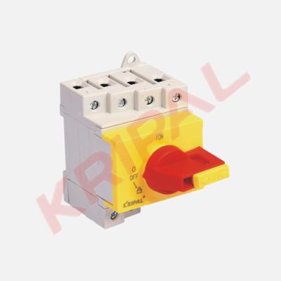 Китай IEC Standard 16A DC Isolator Switch 1200V PV Disconnector Anti Flame продается