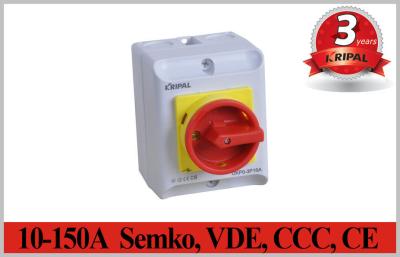 China Semko,VDE,CCC,CE IP65 2~5P 10A~150A Rotary Isolator Switch Electrical Isolation Switch Waterproof switch for sale