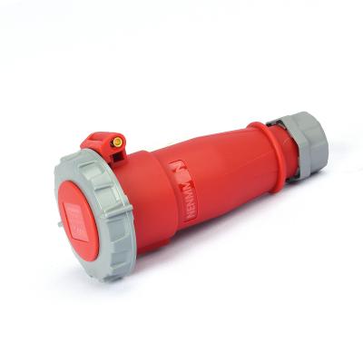 China 4 Pin 16A Female IP67 Industrial Switch  Waterproof Connector for sale