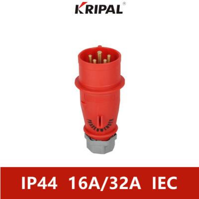 China 380V IP44 3 Phase Industrial Sockets And Plug Universal IEC standard for sale