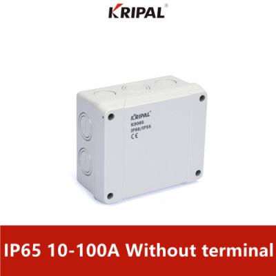 China Cajas de conexiones impermeables eléctricas IP65 con el terminal en venta