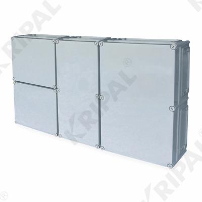 China IP67 Waterproof Outdoor Junction Box PC Cabinet Stitching Free Combinat for sale