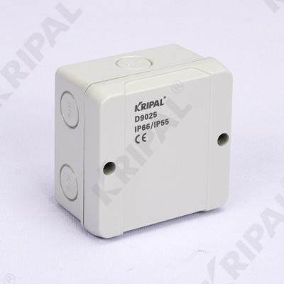 China Caja de conexiones terminal impermeable eléctrica IP65 al aire libre 10-100A en venta