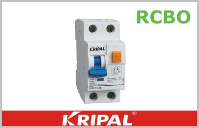 China 1P+N 10kA Residual Circuit Breaker 2 Pole with Over Current RCBO for sale