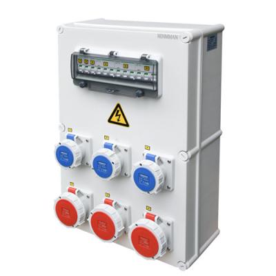 China 32A 440V IP67 Industrial Maintenance Box Power Supply Waterproof for sale