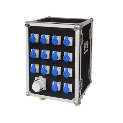 China 125A IP44 Three Phase Waterproof Power Distribution Box IEC Standard for sale