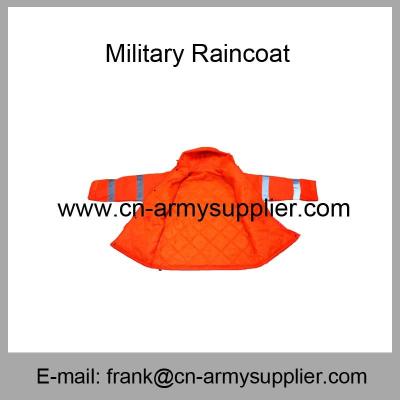 China Wholesale Cheap China Labor Protective Reflective Military Raincoat Jacket for sale