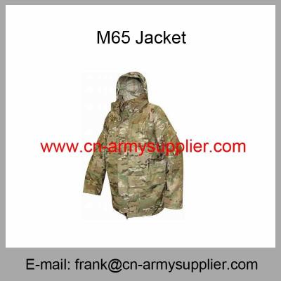 China Wholesale Cheap China Army Water-repellent Camouflage Field Combat M65 Coat for sale