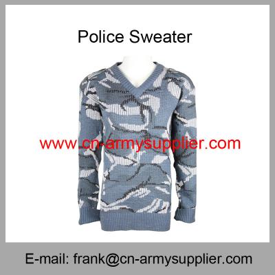 China Wholesale Cheap China Military Navy Blue Camouflage Army Sweater for sale