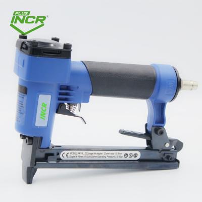 China 22gauge Fine Crown Air Pneumatic Staple Gun for Furniture Decoration Top-Rated Choice for sale