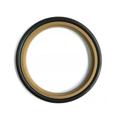China Hydraulic PTFE Parts Cylinder Piston NBR PTFE Bronze BSF Rubber Ring Seal for sale