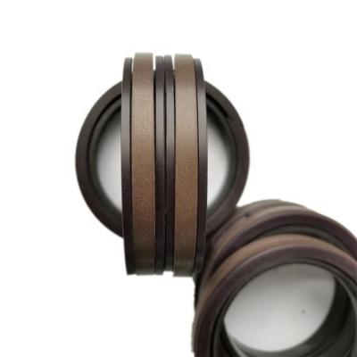 China Glyd Piston O Ring SPGW PTFE Bronze Compact Hydraulic Oil Seal for sale