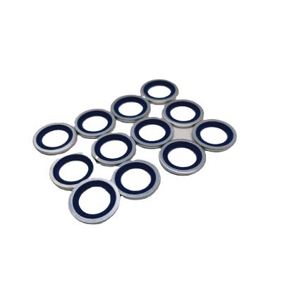 China Dowty seals Bonded Washer NBR/Steel usit ring bonded seal Rubber product seal for sale