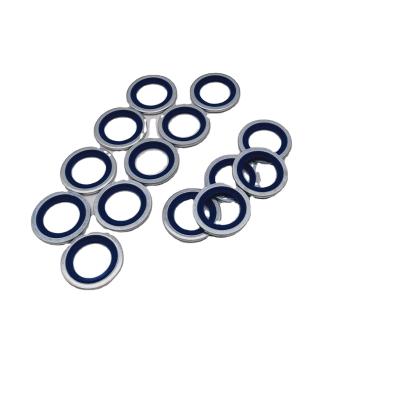 China Grommet Rubber Gasket High Performance Bonded Sealing Ring NBR Metal for sale
