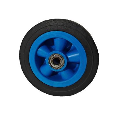 中国 10のインチのタイヤのトロリー車輪の手押し車のゴム製部品の固体タイヤ 販売のため