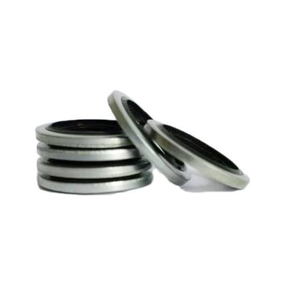 China Galvanized Self Centering Bonded Seal Rubber High Performance Metal Gasket for sale