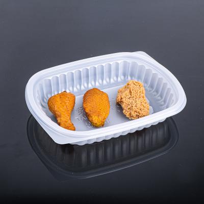 China High Temperature Resistant Plastic Cookie Tray Packaging 21.5*17.5*5cm for sale
