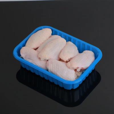 China Deep Square Rectangular Plastic Trays Food Take Away Chocolate Boxes for sale