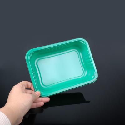 China Disposable Recyclable Origin Black CPET Tray Food Packaging for sale