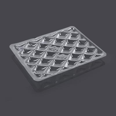 China Square 15*10*1.5cm Plastic Food Tray Packaging for sale