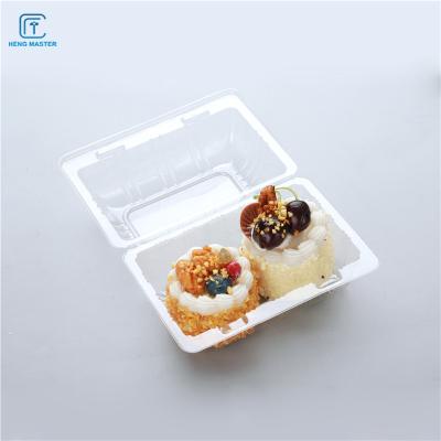China Recipientes plásticos descartáveis do fruto do empacotamento de alimento 15x10.5x8cm à venda