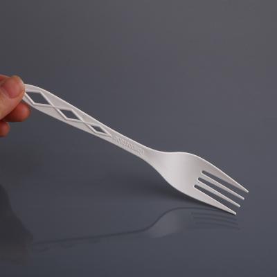 Китай Tableware Pla изготовленной на заказ вилки 16.5cm Biodegradable продается