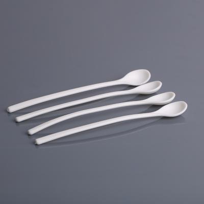 China Plastic Disposable Coffee Spoon 10cm Pla Tableware for sale