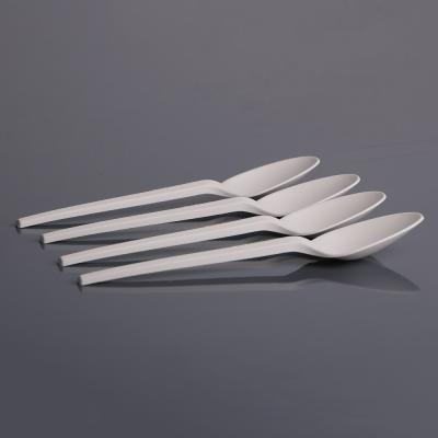 China FDA Biodegradable Disposable 15CM Pla Spoon for sale