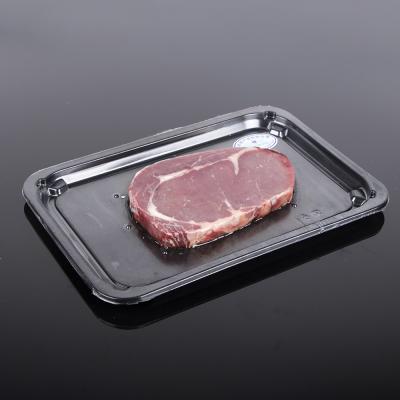 China Laminated Pe Film 2cm Disposable Plastic Meal Tray for sale