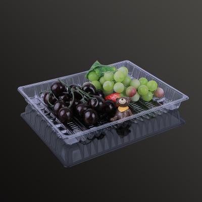 China 21g Clear Plastic Blister Tray Fresh Meat Fruit Frozen Food Packing for sale