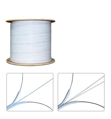 China Bendable Indoor 1300nm FTTH Drop Fiber Optic Cable for sale