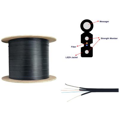 China ISO14001 cable de descenso autosuficiente de Ftth de la base del PVC 2 en venta