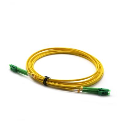 China Yellow Back Reflection Loss 0.3dB FTTH Patch Cord for sale
