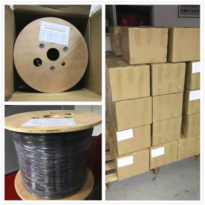 China Outdoor Steel Wire G657a1 Ftth Drop Cable Self Supporting 1 2 4 6 Core for sale