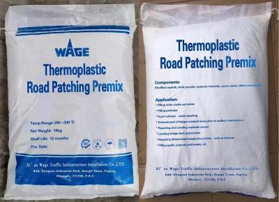 China Filling Potholes Melt Mix Asphalt Patch Material For Reticular Crack Repairing for sale