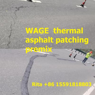 Chine Matériau du patch d'asphalte de mélange de fusion Patch de pothole d'asphalte pour pothole à vendre